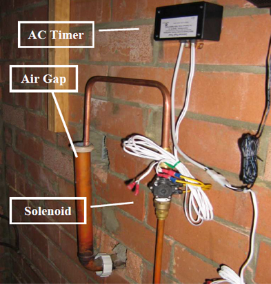 NO Flush AC & DC Installation Procedures Manual UC 2 DC timer and AC Timer PB